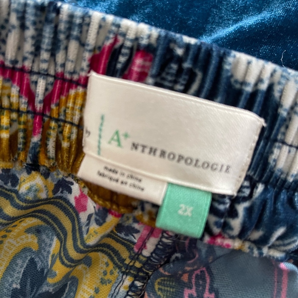 Anthropologie Multicolor Patterned Pants - Picture 7 of 10